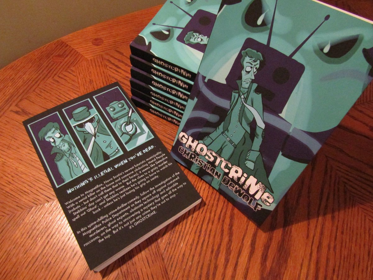 Printed GHOSTCRIME books from the first run